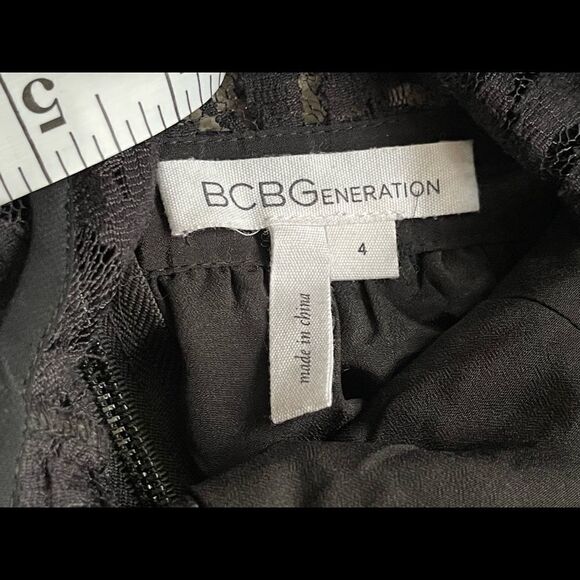 đť…şbcbgeneration Black Pleat Release Lace Dress - 4 - Picture 9 of 10